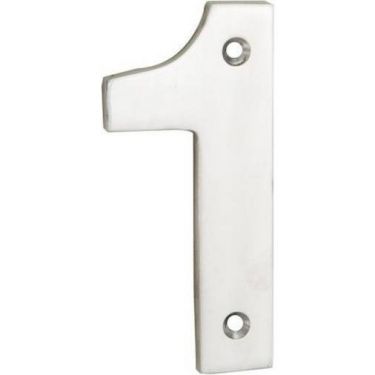 Click Here To Enlarge This Photo Of NUM10101BSS - Carlisle Brass Eurospec Number 1 100mm Polished Stainless Steel