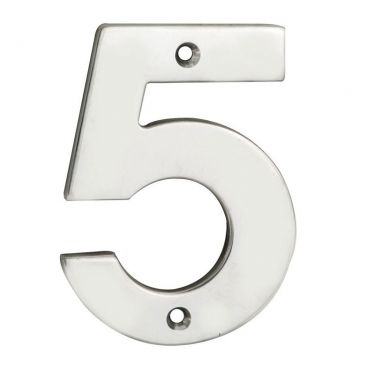 Click Here To Enlarge This Photo Of NUM10105BSS - Carlisle Brass Eurospec Number 5 100mm Polished Stainless Steel
