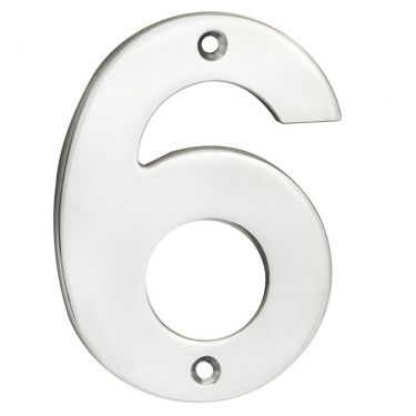 Click Here To Enlarge This Photo Of NUM10106/9BSS - Carlisle Brass Eurospec Number 6/9 100mm Polished Stainless Steel