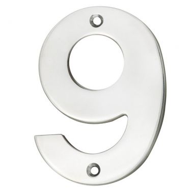 Click Here To Enlarge This Photo Of NUM10106/9BSS - Carlisle Brass Eurospec Number 6/9 100mm Polished Stainless Steel