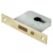 EDE5025EB - Carlisle Brass Eurospec Economy Euro Cylinder Deadlock 64mm Electro Brass