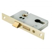 ESE5025EB - Carlisle Brass Eurospec Economy Euro Cylinder Sashlock 64mm Electro Brass