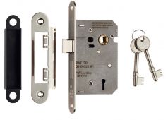 LSE5325SN/R - Carlisle Brass Eurospec Easi-T 3 Lever Sashlock 64mm Residential (Radius) Satin Nickel