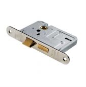 LSE5330NP/R - Carlisle Brass Eurospec 3 Lever Sashlock - Economy 76mm (Radius) Nickel Plated
