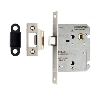 Click Here To Enlarge This Photo Of ULE5025NP - Carlisle Brass Eurospec Easi-T Upright Latch (Economy) 64mm Nickel Plated