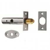 DSB8225LSC - Carlisle Brass Eurospec Door Security Bolt 85mm (57mm c/c) Satin Chrome