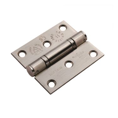 Click Here To Enlarge This Photo Of HIN13225/11SSS - Carlisle Brass Eurospec 76mm x 67mm x 2.5mm Grade 11 Ball Bearing Hinges Satin Stainless Steel