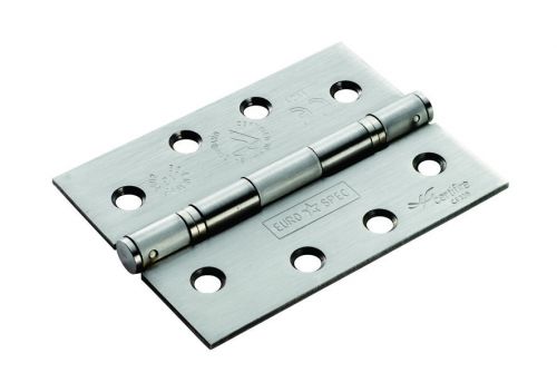 Click Here To Enlarge This Photo Of SCH14325/13BSS - Carlisle Brass Eurospec 102mm x 76mm x 2.5mm Grade 13 Slimline Hinges Polished Stainless Steel