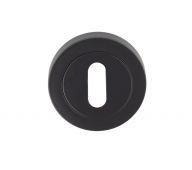 EUL002MB - Carlisle Brass Standard Key Lock Escutcheon Matt Black