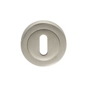 EUL002SN - Carlisle Brass Standard Key Lock Escutcheon Satin Nickel