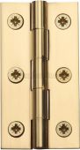 HG99-125-PB Heritage Brass Hinge Brass 3" x 1 ⅝" Polished Brass Finish