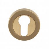 EUL001SB - Carlisle Brass Euro Profile Escutcheon Satin Brass