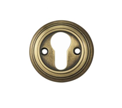 Click Here To Enlarge This Photo Of DK1FB - Carlisle Brass Delamain Escutcheon Euro Profile Florentine Bronze