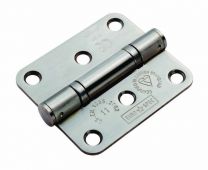 HIN13225/11SSS/R - Carlisle Brass Eurospec 76mm x 67mm x 2.5mm Grade 11 Ball Bearing Hinges (Radius) Satin Stainless Steel