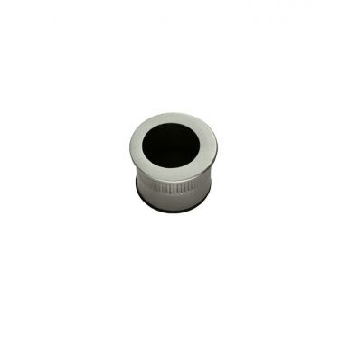 Click Here To Enlarge This Photo Of ART56SN - Carlisle Brass Manital (Round) Flush Finger Pull 25 x 23mm Satin Nickel