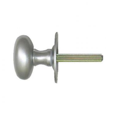 Click Here To Enlarge This Photo Of AA33SC - Carlisle Brass Thumbturn to suit Rackbolt (Oval) Hardened Steel Spline Spindle Satin Chrome