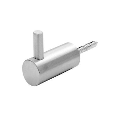 Click Here To Enlarge This Photo Of HCH1017BSS - Carlisle Brass Eurospec Concealed Fix 16mm Dia Coat Hook Bright Stainless Steel