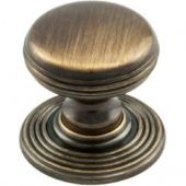 DK49BFB - Carlisle Brass Delamain Ringed Knob 28mm Florentine Bronze