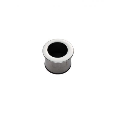 Click Here To Enlarge This Photo Of ART56CP - Carlisle Brass Manital (Round) Flush Finger Pull 25 x 23mm Polished Chrome