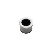 ART56CP - Carlisle Brass Manital (Round) Flush Finger Pull 25 x 23mm Polished Chrome
