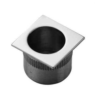 Click Here To Enlarge This Photo Of ART56QCP - Carlisle Brass Manital (Square) Flush Finger Pull 27 x 27mm Polished Chrome