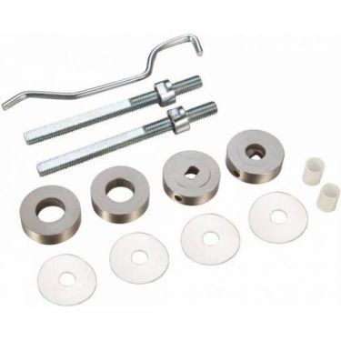 Click Here To Enlarge This Photo Of BBF1022SSS - Carlisle Brass Eurospec Back To Back Fixing Pack to suit 22mm Pull Handles Satin Stainless Steel