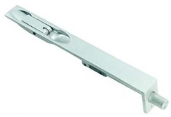 FBT1008BSS - Carlisle Brass Eurospec 8" Lever Action Flush Bolt (Square) Bright Stainless Steel