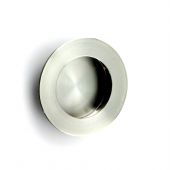 FPH1003SSS - Carlisle Brass Eurospec Circular Flush Pull 78mm Dia. Satin Stainless Steel