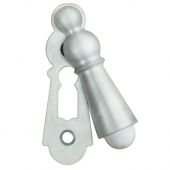 DK4SC - Carlisle Brass Delamain Large Covered Escutcheon Satin Chrome
