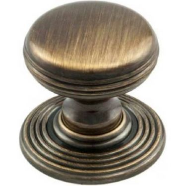 Click Here To Enlarge This Photo Of DK49CFB - Carlisle Brass Delamain Ringed Knob 35mm Florentine Bronze