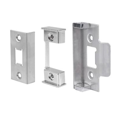 Click Here To Enlarge This Photo Of ART5105SSS - Carlisle Brass Eurospec Easi T 13mm Rebate Set to suit TLS Tubular Latch Satin Stainless Steel