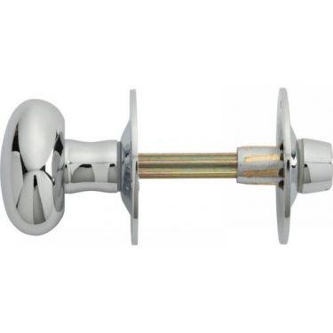 Click Here To Enlarge This Photo Of AA32CP - Carlisle Brass Thumbturn & Release to suit Rackbolt (Oval) Spline Spindle Polished Chrome