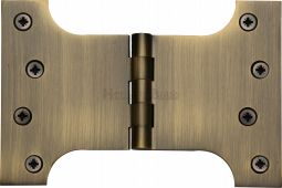 HG99-395-AT Heritage Brass Parliament Hinge Brass 4" x 4" x 6" Antique Brass Finish