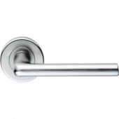 SZC010SC - Carlisle Brass Serozzetta 'Uno' Lever on Round Rose Satin Chrome