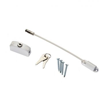 Click Here To Enlarge This Photo Of AWR1200WHT - Carlisle Brass Window Restrictor White