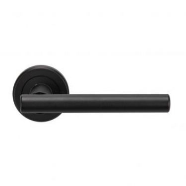 Click Here To Enlarge This Photo Of ZIN3121MB - Carlisle Brass Serozzetta 'Philadelphia' Lever on Rose Matt Black