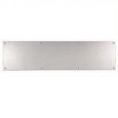 KPP1915SSS - Carlisle Brass Eurospec Kickplate 915 x 150 x 1&period;2mm c&sol;w Screws Satin Stainless Steel
