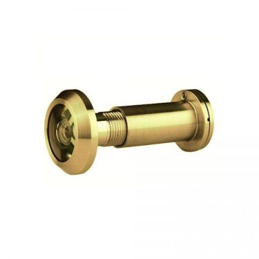 Click Here To Enlarge This Photo Of SWE1000PVD - Carlisle Brass Eurospec Door Viewer (180 Deg) with Crystal Lens PVD Stainless Brass