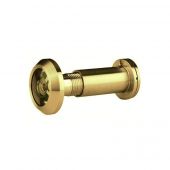 SWE1000PVD - Carlisle Brass Eurospec Door Viewer (180 Deg) with Crystal Lens PVD Stainless Brass