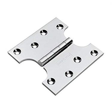 Click Here To Enlarge This Photo Of HIN3424PC - Carlisle Brass Eurospec Parliament Hinges 102mm x 50mm x 102mm Polished Chrome