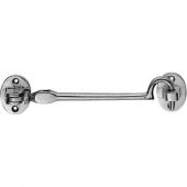AA65SC - Carlisle Brass Heavyweight Cabin Hook (Silent Pattern) 305mm Satin Chrome