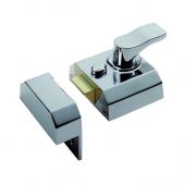 RCN8340PC - Carlisle Brass Eurospec Rim Cylinder Deadlocking Nightlatch 40mm c/w Cylinder Polished Chrome