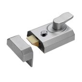 RCN8360SC - Carlisle Brass Eurospec Rim Cylinder Deadlocking Nightlatch 60mm c/w Cylinder Satin Chrome