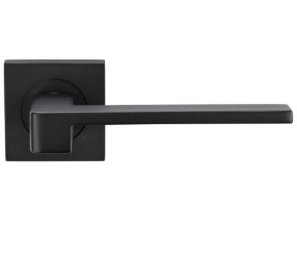 Click Here To Enlarge This Photo Of SZM370MB - Carlisle Brass Serozzetta 'Equi' Lever on Square Rose Matt Black