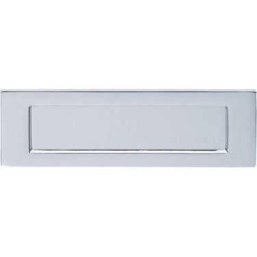 Click Here To Enlarge This Photo Of M36DCP - Carlisle Brass Victorian Letter Plate (Polished Chrome) Size: 305.5x104mm - c/c: 275mm - Aperture: 249x60.5mm