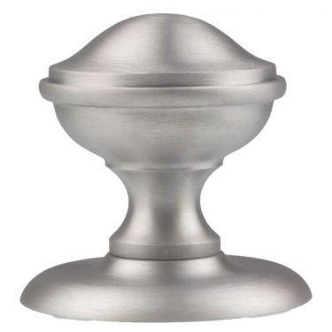 Click Here To Enlarge This Photo Of M60SC - Carlisle Brass Victorian Centre Door Knob (Round) 79mm Rose Satin Chrome