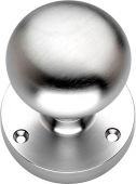 M35SCP - Carlisle Brass Manital Victorian Mushroom Mortice Knob Set Satin Chrome