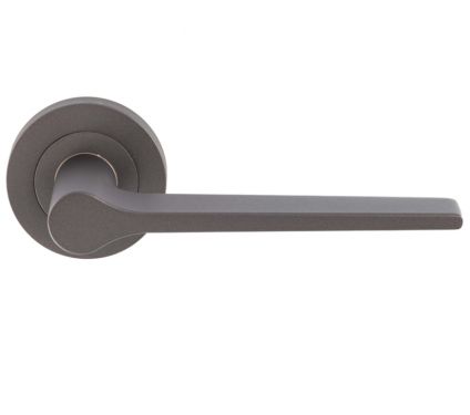 Click Here To Enlarge This Photo Of EUL020MBRZ - Carlisle Brass 'Velino' Lever on Round Rose Matt Bronze