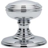 DK35CCP - Carlisle Brass Delamain Plain Mortice Knobs (Concealed Fix) Polished Chrome