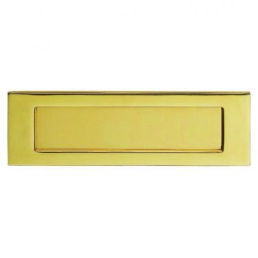 Click Here To Enlarge This Photo Of M36HPVD - Carlisle Brass - Victorian Letter Plate (PVD Stainless Brass) Size: 282x80mm - c/c: 258mm - Aperture: 229x50.5mm